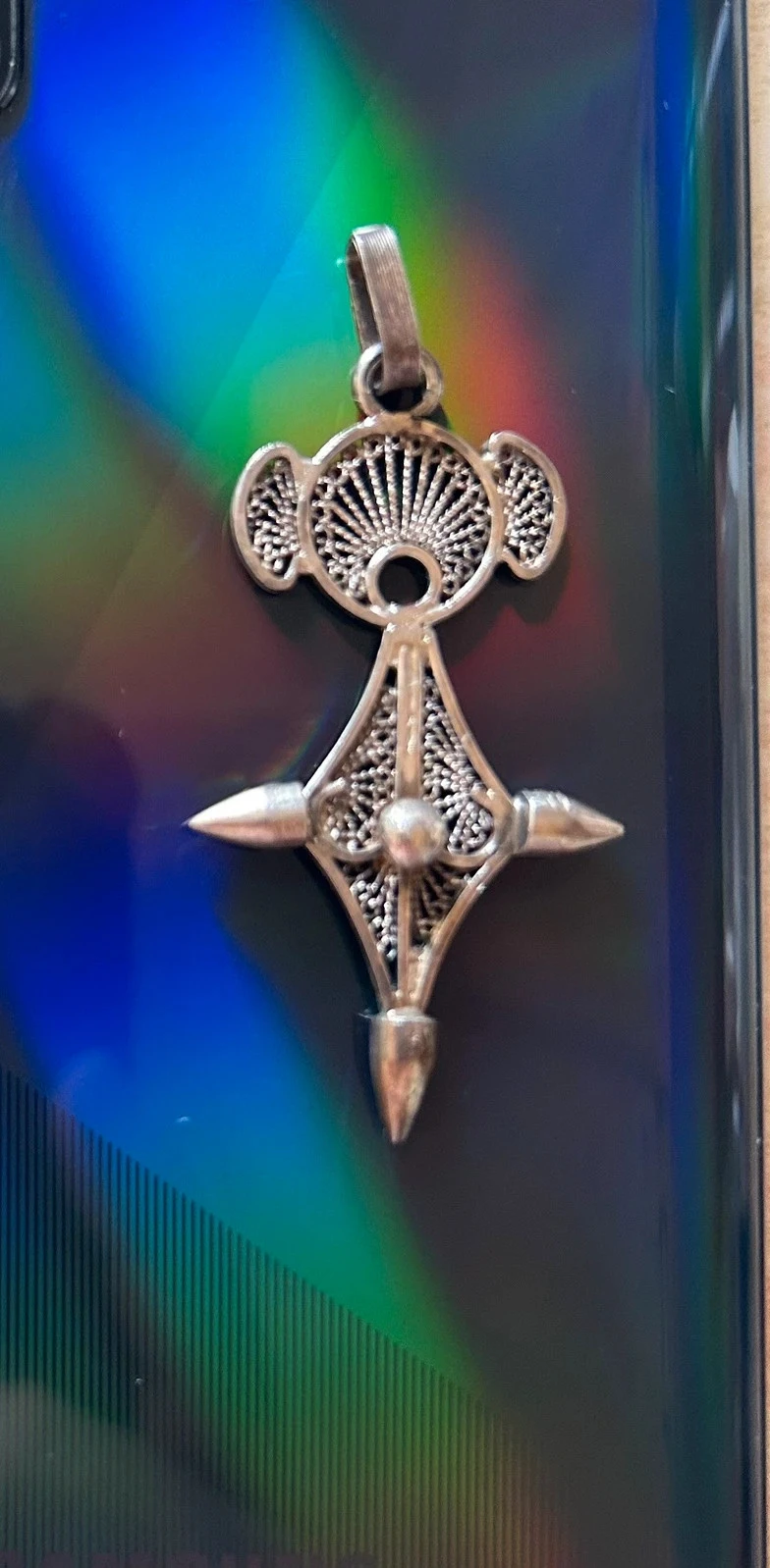 Croix d’Agadez filigranée